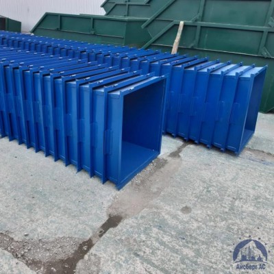 Контейнер металлический для мусора объём 1,1 м³ (евроформа)  купить в Казахстане