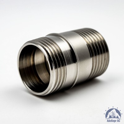 Ниппель переходной нержавеющий DN 32х15 1 1/4"-1/2" 42,4х21,3 мм AISI 316 двойной НР-НР купить в Казахстане
