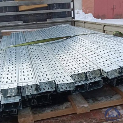 Лоток кабельный перфорированный 100х50  s=0.7 купить в Казахстане