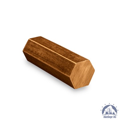 Шестигранник бронзовый 10 мм БрКМц3-1 ГОСТ 1628-78 купить в Казахстане