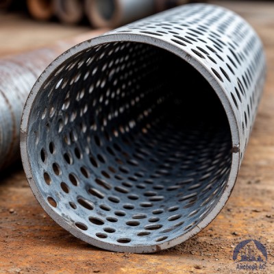 Труба перфорированная стальная купить в Казахстане