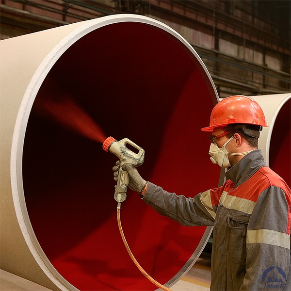 Внутреннее покрытие стальных труб