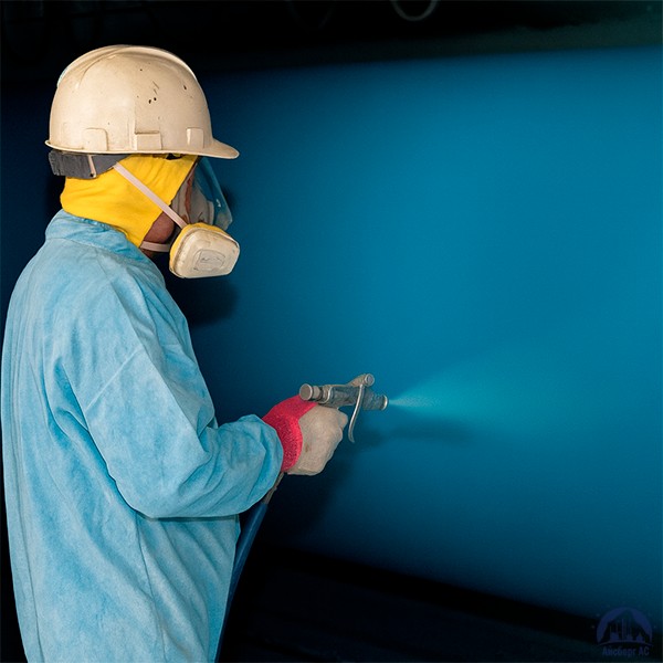 Наружная окраска труб