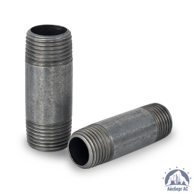 Бочонок стальной оцинкованный Ду 15 1/2'' L=55мм ГОСТ 3262-75 купить в Казахстане