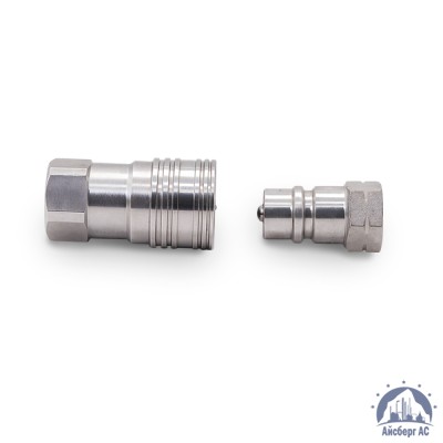 БРС для РВД Flat Face G 1/2" ниппель (LSQ-FF-04PF-G1/2 DN12.5) купить в Казахстане