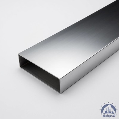 Труба нержавеющая прямоугольная 150х50х3 мм матовая AISI 304 DIN 2395 купить в Казахстане