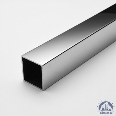 Труба нержавеющая квадратная 100х100х2 мм матовая AISI 304 DIN 2395 купить в Казахстане