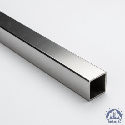 Труба нержавеющая квадратная 50х50х2 мм матовая AISI 304 DIN 2395 купить в Казахстане