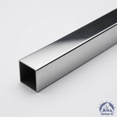 Труба нержавеющая квадратная 30х30х1,5 мм зеркальная AISI 304 DIN 2395 купить в Казахстане