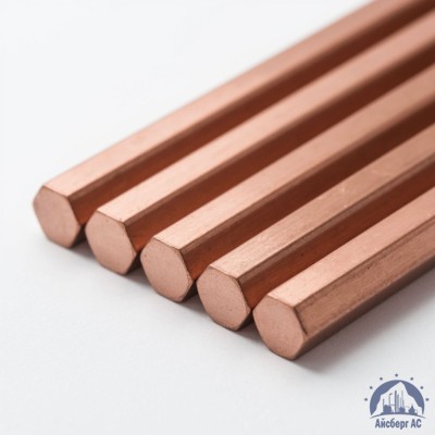 Шестигранник медный 10 мм М1 ГОСТ 1535-2016 купить в Казахстане