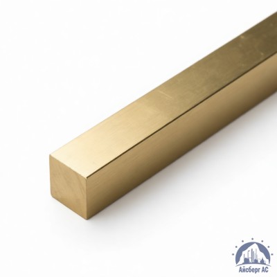 Квадрат латунный 50х50 мм Л63 купить в Казахстане