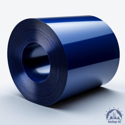 Рулон с полимерным покрытием 0,35х1250 мм RAL 5002 купить в Казахстане