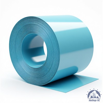 Рулон с полимерным покрытием 0,35х1250 мм RAL 5012 купить в Казахстане