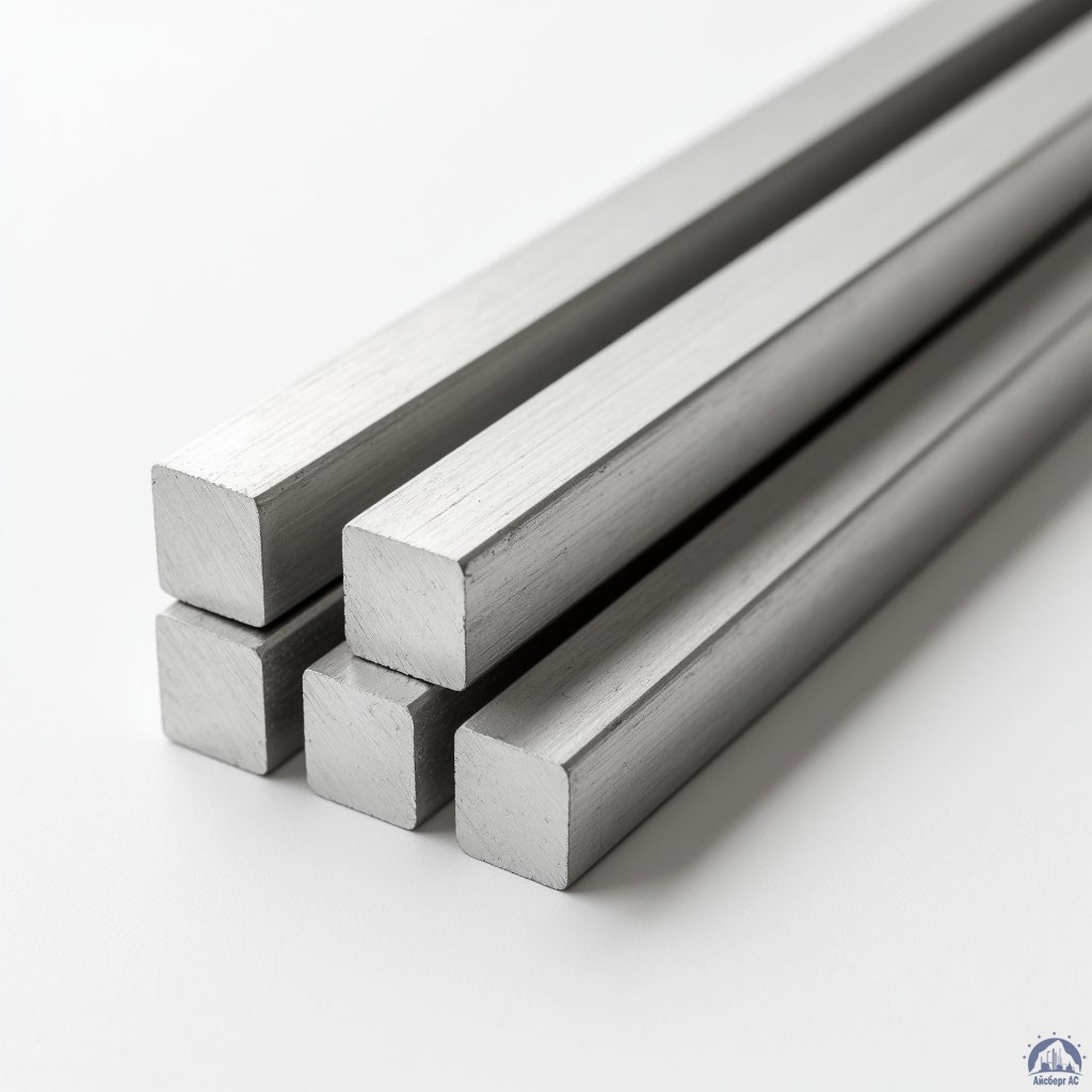 Квадрат алюминиевый 110х110х3000 мм Д16Т