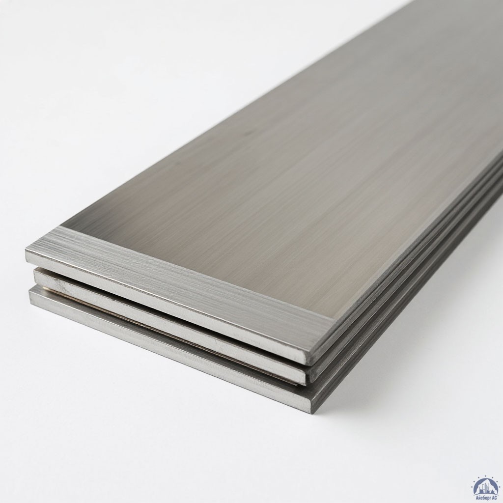 Нержавеющая плита 06ХН28МДТ 62х160х160 мм ГОСТ 7350-77