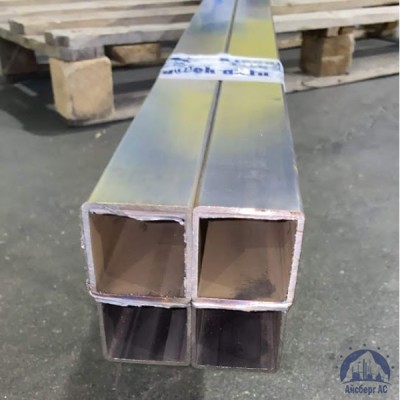 Труба нержавеющая профильная 40х40х3,0 мм матовая 08Х18Н10 купить в Казахстане