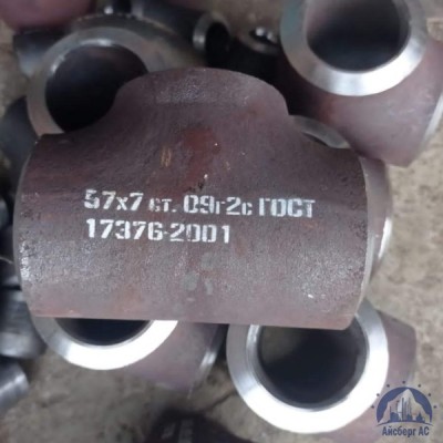 Тройник оцинкованный 57 мм ГОСТ 17376-2001 купить в Казахстане