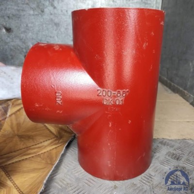 Тройник чугунный 200х150 мм купить в Казахстане