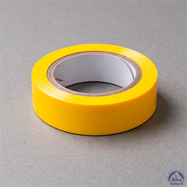 Лента изоляционная ПВХ (Полимерпак) 15 мм желтая