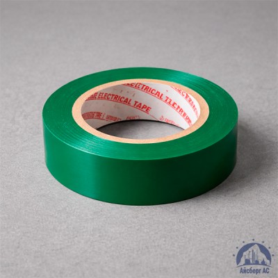 Лента изоляционная ПВХ (Полимерпак) 15 мм зеленая купить в Казахстане