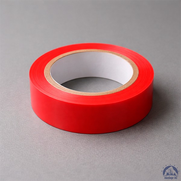 Лента изоляционная ПВХ (Полимерпак) 15 мм красная