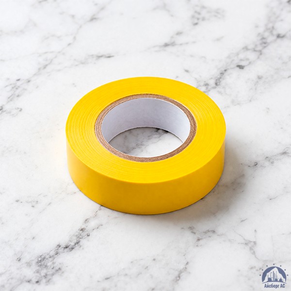 Лента изоляционная ПВХ (Полимерпак) 20 мм желтая