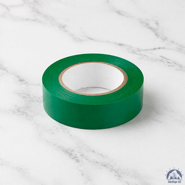 Лента изоляционная ПВХ (Полимерпак) 20 мм зеленая
