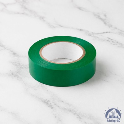 Лента изоляционная ПВХ (Полимерпак) 20 мм зеленая купить в Казахстане