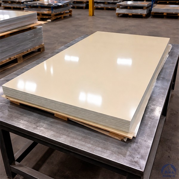 Лист с полимерным покрытием 0,35х1250х2500 мм RAL 1014