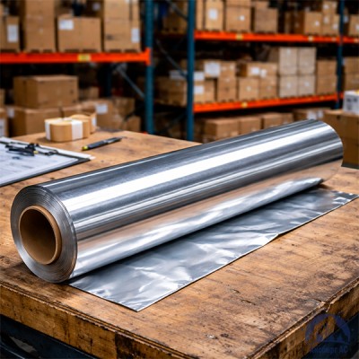 Алюминиевая фольга 0,025 мм А5Т купить в Казахстане