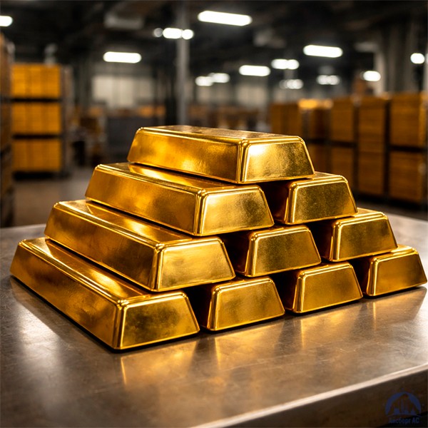 Золотой слиток СШЗ 50 грамм ГОСТ Р 51572-2000