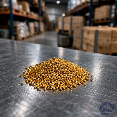 Гранулированное золото Зл99,99 ТУ 1753-083-00196533-2004 купить в Казахстане