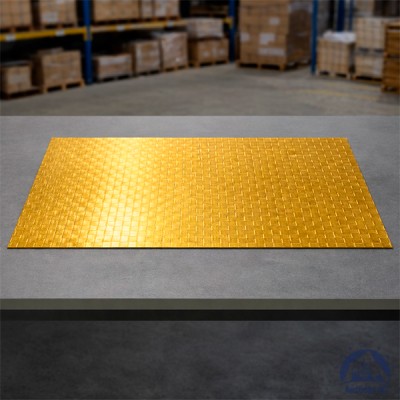 Лист нержавеющий 0,8х1219х2438 мм шлифованная под золото AISI 304 текстурированный купить в Казахстане