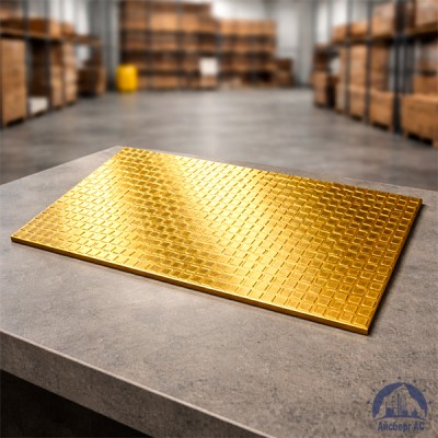 Лист нержавеющий 1,5х1219х2438 мм шлифованная под золото AISI 304 текстурированный купить в Казахстане