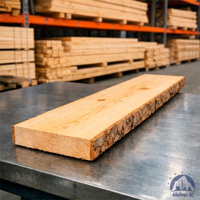 Доска необрезная 25х150 мм лиственница сорт 2 купить в Казахстане