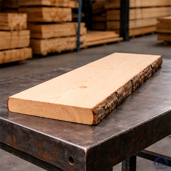 Доска необрезная 25х200 мм лиственница сорт 2