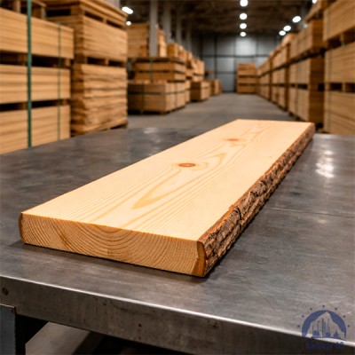 Доска необрезная 25х200 мм сосна сорт 2 купить в Казахстане