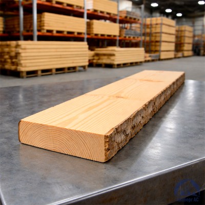 Доска необрезная 30х100 мм лиственница сорт 1 купить в Казахстане