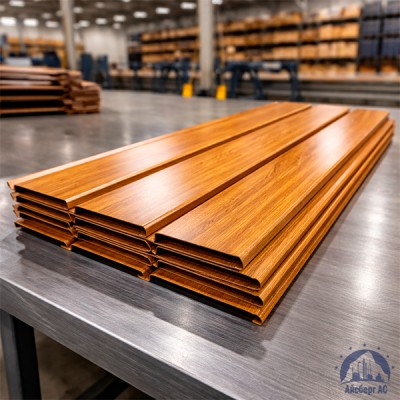 Металлический сайдинг золотой дуб 176х0,45х14,5х500 мм купить в Казахстане