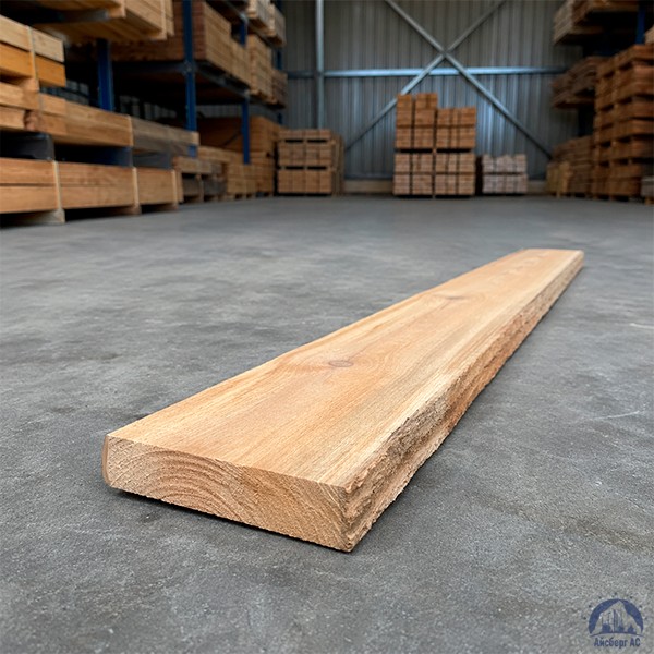 Доска необрезная 40х150 мм лиственница сорт 1