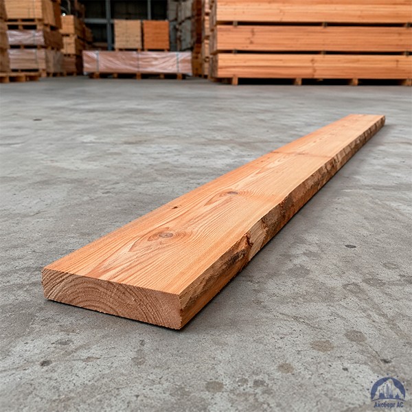 Доска необрезная 40х200 мм лиственница сорт 1
