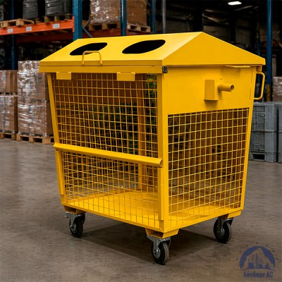 Контейнер сетчатый для сбора пластика купить в Казахстане