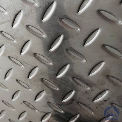 Лист нержавеющий рифленый