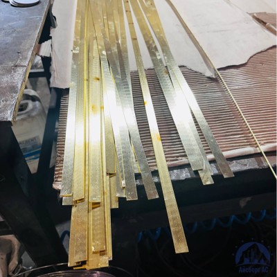 Полоса латунная 10х100 мм Л80 купить в Казахстане