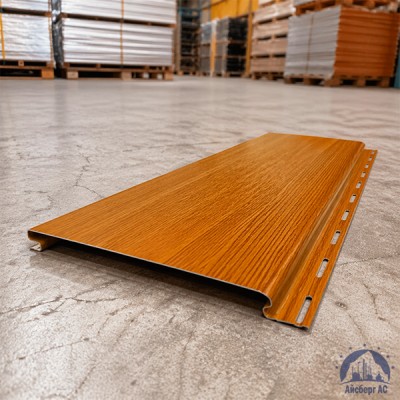 Металлический сайдинг золотой дуб 176х0,45х14,5х6000 мм купить в Казахстане