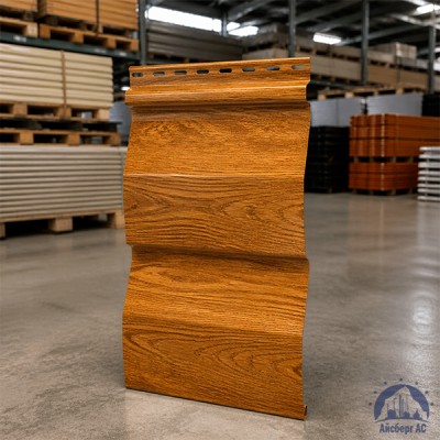 Металлический сайдинг золотой дуб 176х0,5х12х6000 мм купить в Казахстане