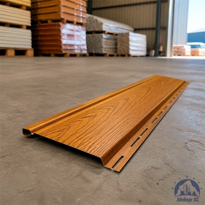 Металлический сайдинг золотой дуб 176х0,5х14,5х6000 мм купить в Казахстане