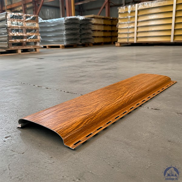 Металлический сайдинг золотой дуб 240х0,45х12х6000 мм