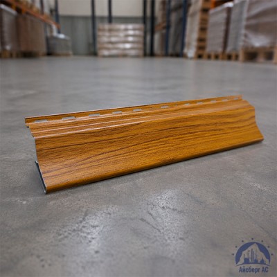 Металлический сайдинг золотой дуб 240х0,5х12х500 мм купить в Казахстане