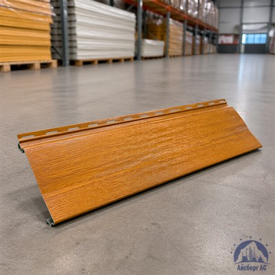 Металлический сайдинг золотой дуб 240х0,5х12х6000 мм купить в Казахстане